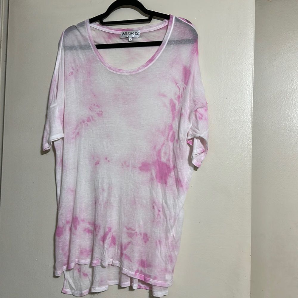 Wildfox tie dye top